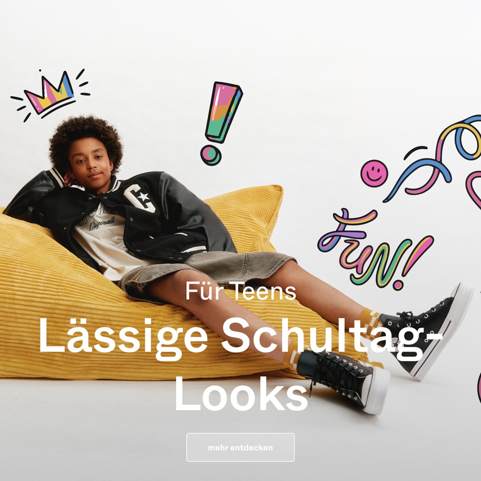 Alles für den perfekten Schultag Der Back-to-School-Hub für Jungs