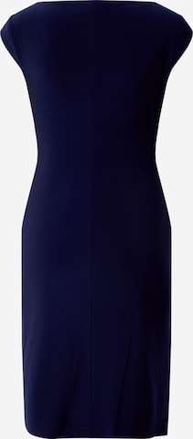 Lauren Ralph Lauren Εφαρμοστό φόρεμα 'BRANDIE-CAP SLEEVE-DAY DRESS' σε μπλε