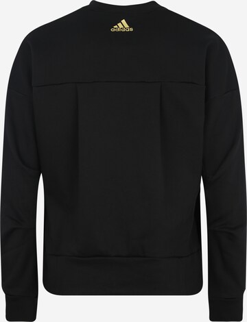 ADIDAS SPORTSWEAR Athletic Sweatshirt in Black: back