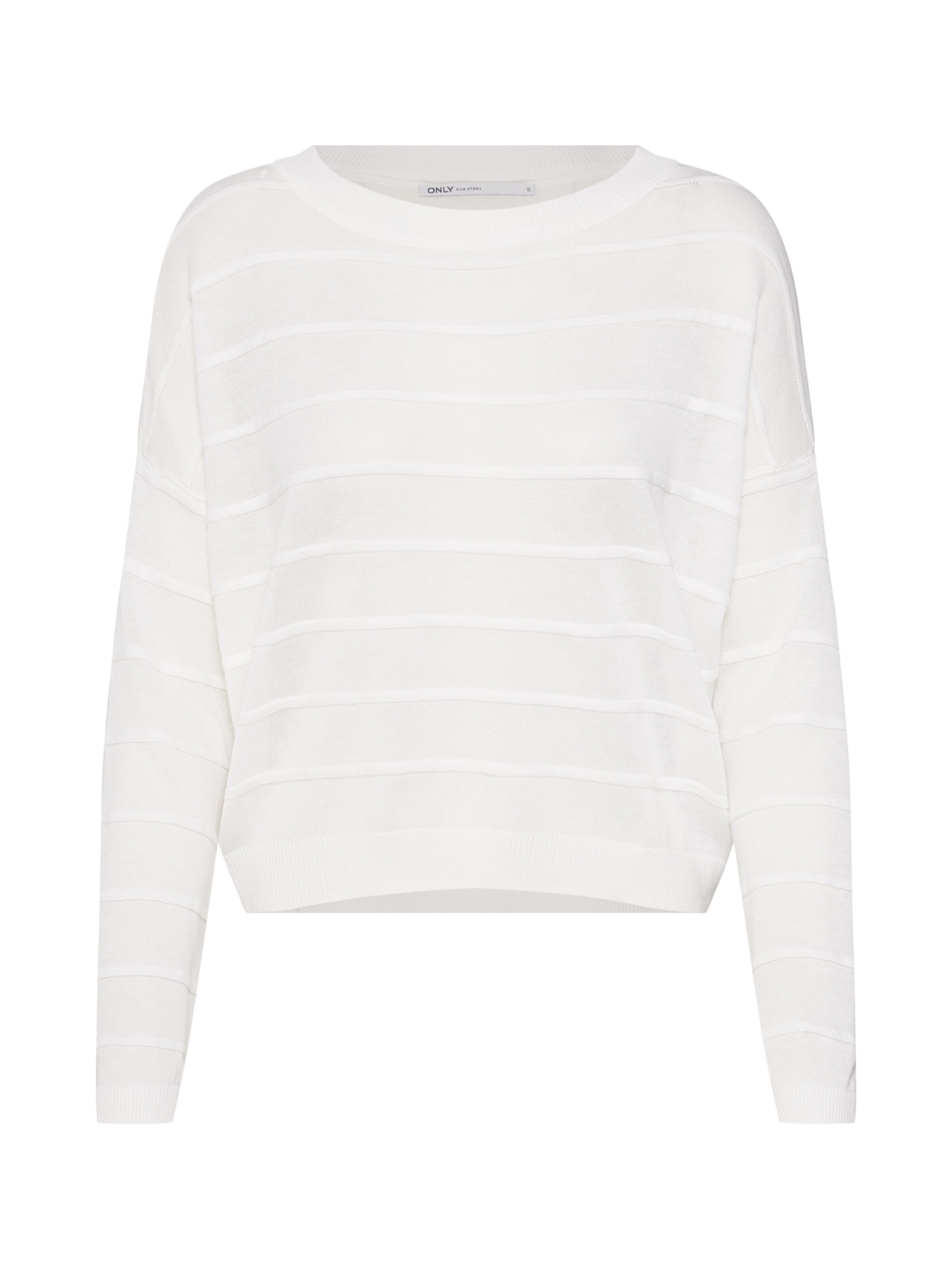 ONLY - Trui 'SKYLAR' in de kleur Wit