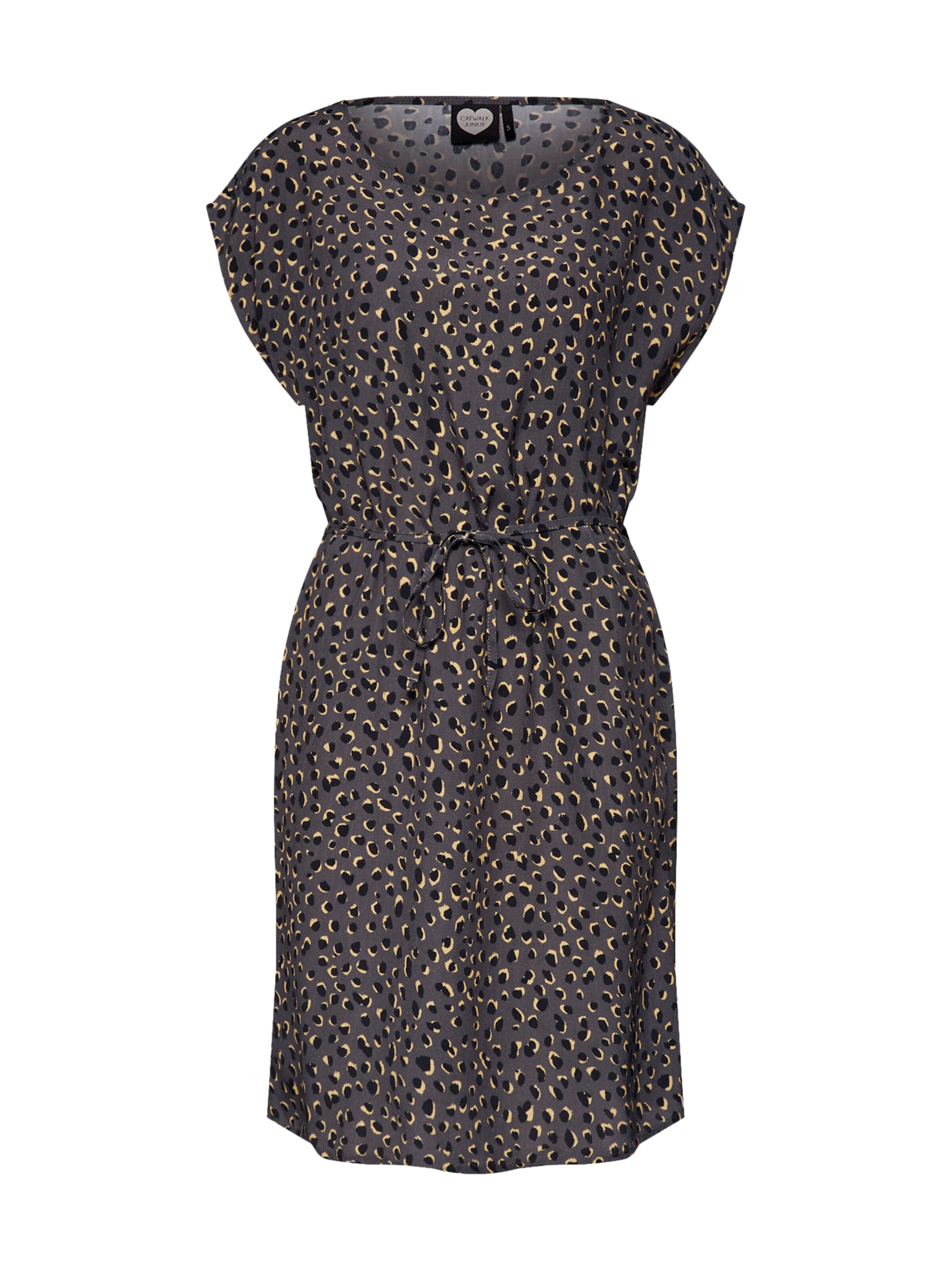 CATWALK JUNKIE - Zomerjurk 'DR PENNY' in de kleur Groen