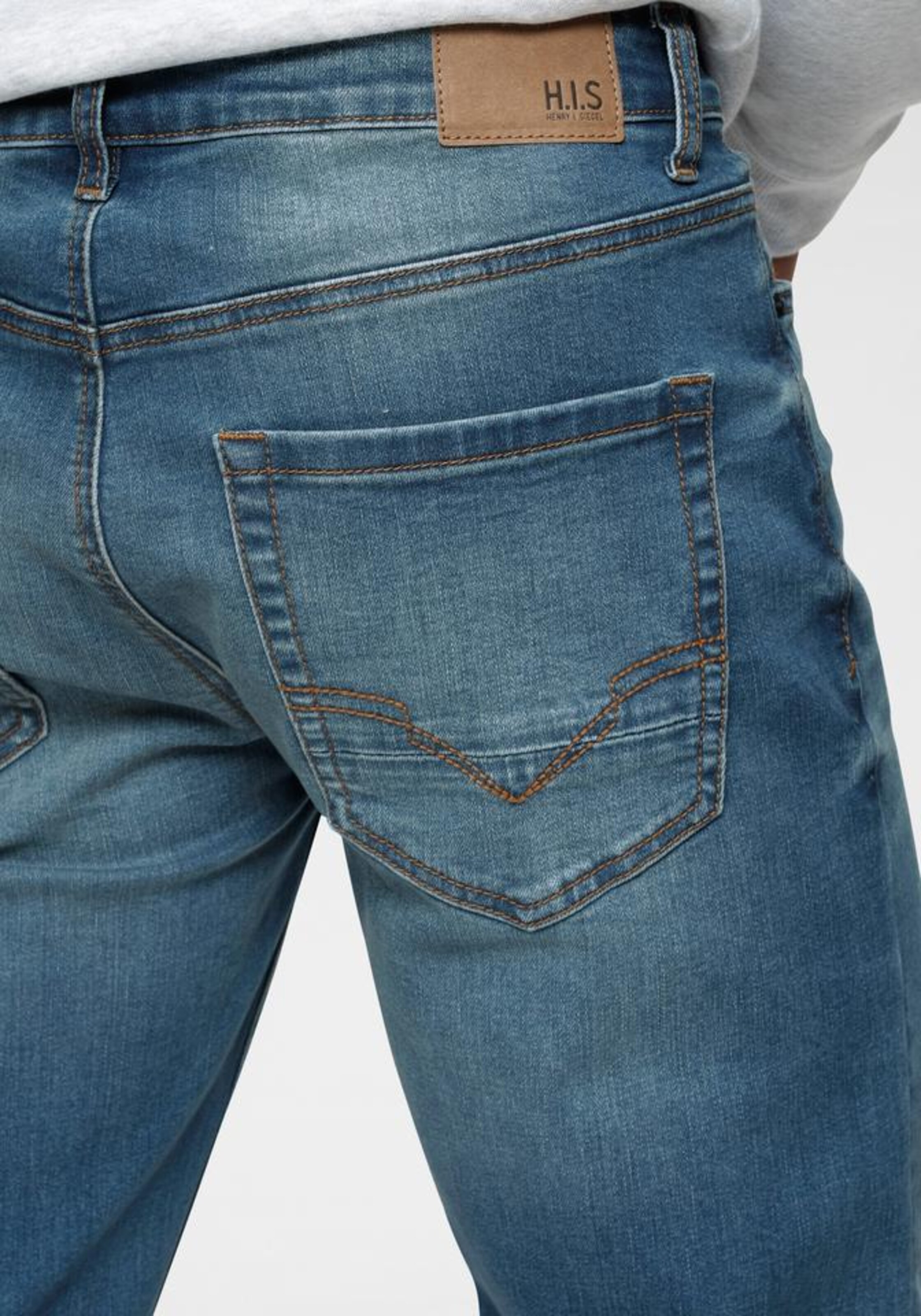 Männer Große Größen HIS JEANS Jeans 'DIX' in Blau - MK72492