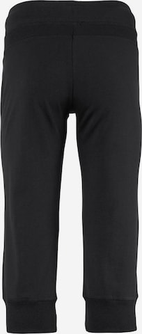 H.I.S Tapered Jogginghose in Schwarz