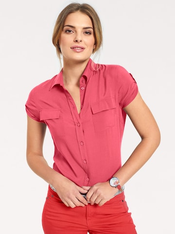 heine Blouse in Roze: voorkant