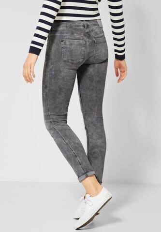 STREET ONE Slimfit Jeans in Grau