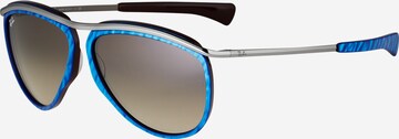 Lunettes de soleil Ray-Ban en bleu : devant