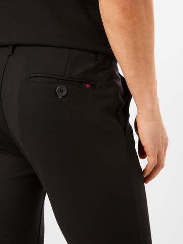 Slimfit Pantaloni chino 'Ponte Roma Plain' di Denim Project in nero