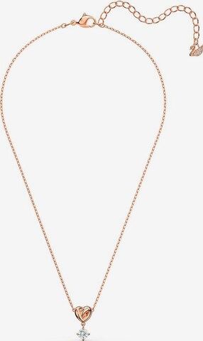 Swarovski Ketting 'Lifelong Heart' in Goud