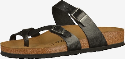 BIRKENSTOCK Teenslipper 'Mayari' in de kleur Bruin / Zwart, Productweergave