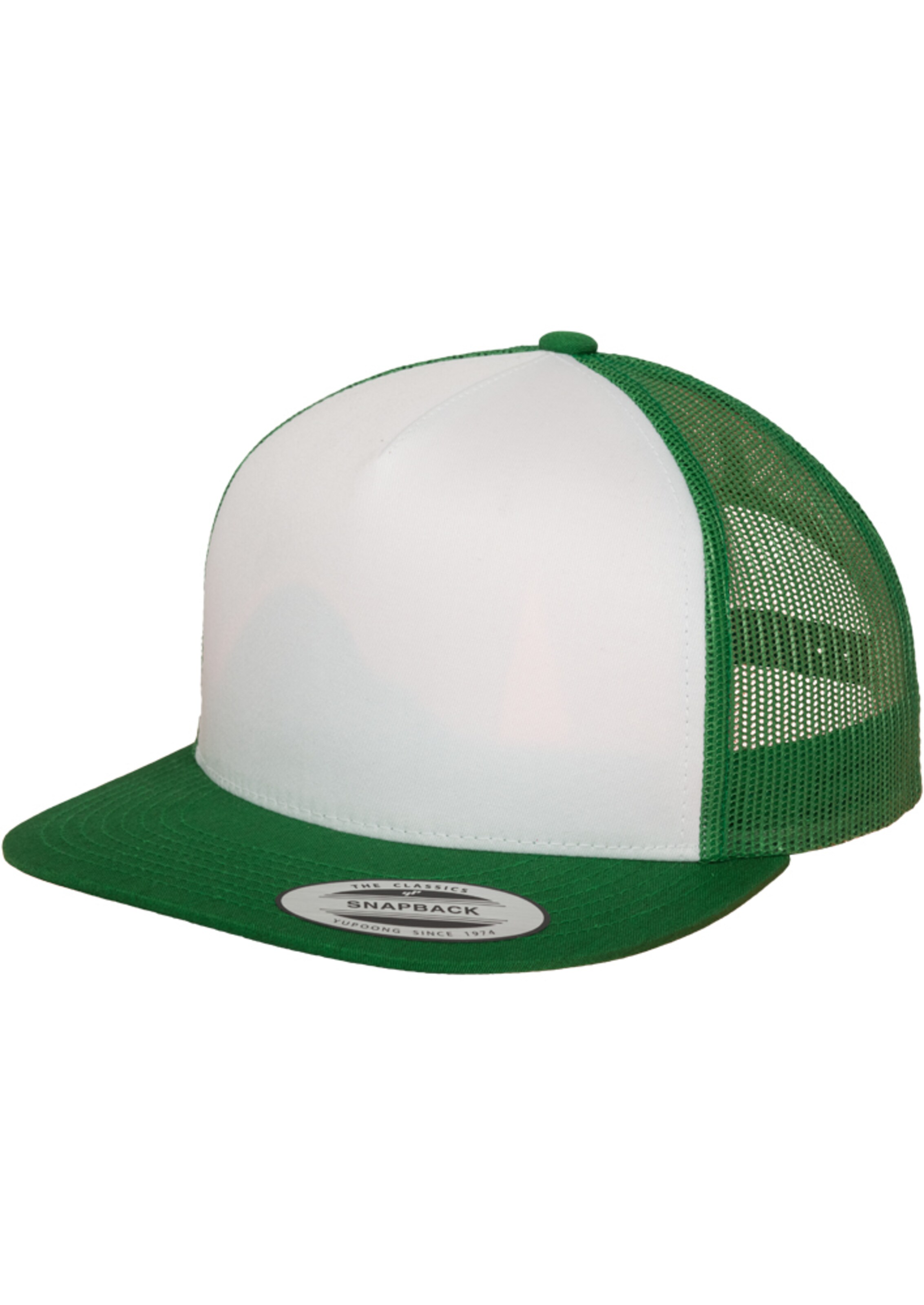 Flexfit Kšiltovka 'Classic' – zelená: přední strana