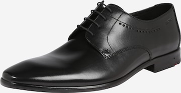 LLOYD Δετό παπούτσι σε μαύρο: μπροστά