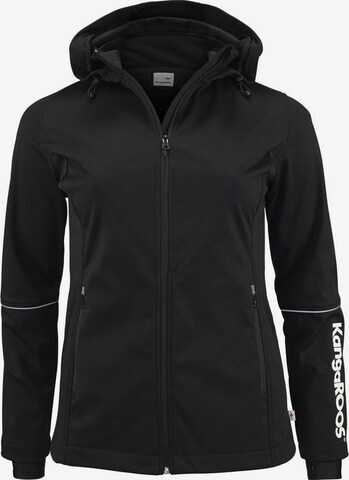 KangaROOS Between-Season Jacket in Black: front