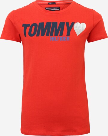 TOMMY HILFIGER Shirt 'Ame' in Rood: voorkant