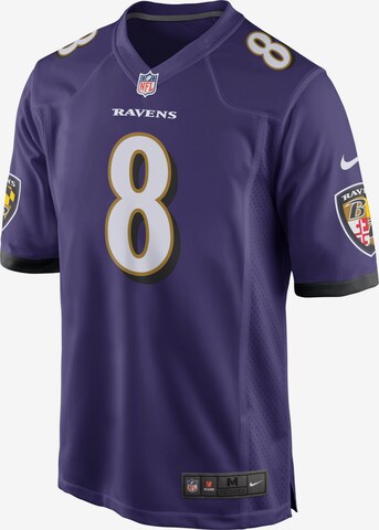 NIKE Trikot 'Lamar Jackson Baltimore Ravens' in Lila: predná strana