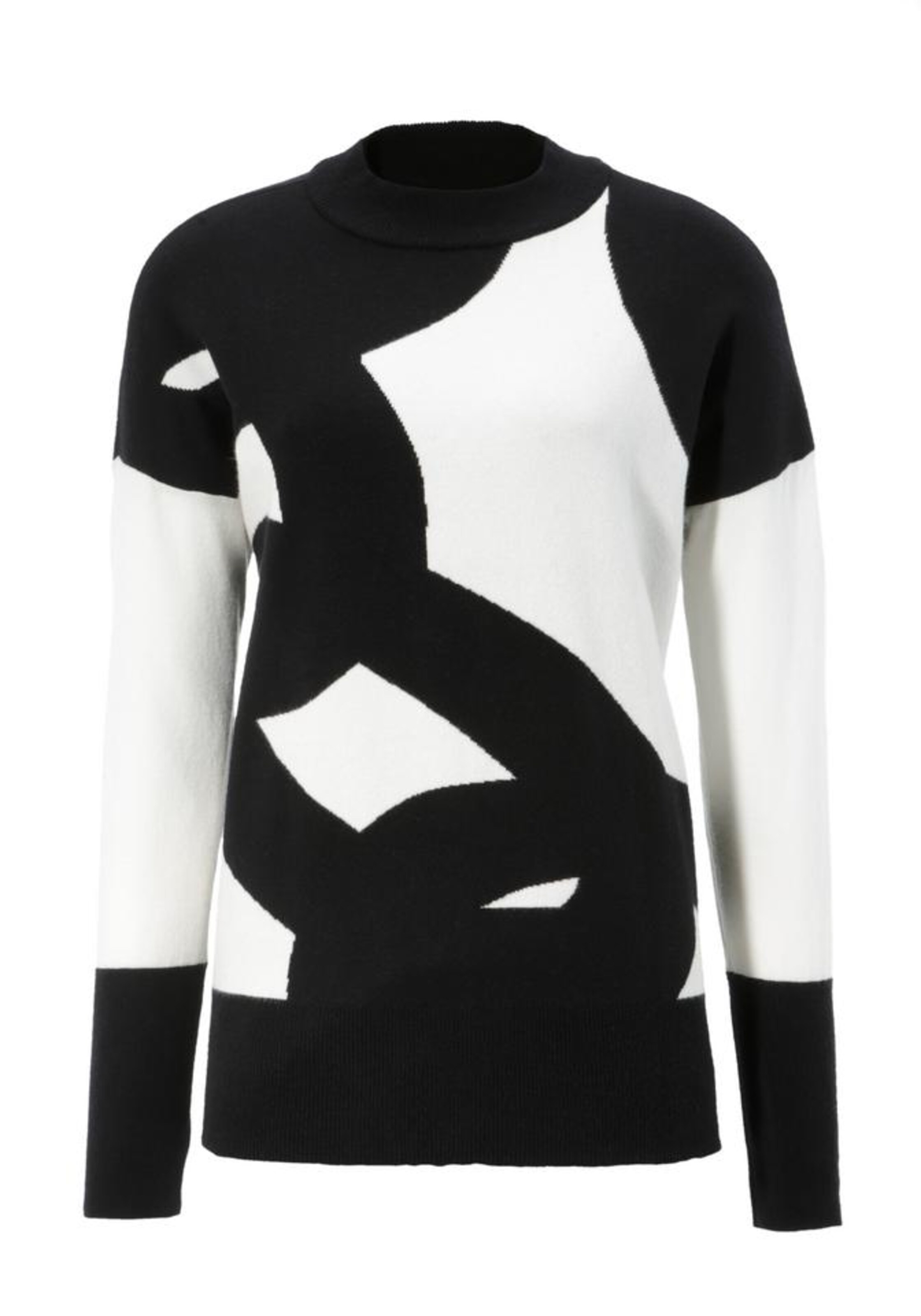 Aniston SELECTED Pullover in Schwarz: Vorderseite