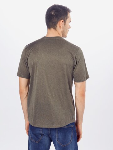 THE NORTH FACE - Regular Fit Camisa funcionais 'Reaxion Amp Crew' em verde