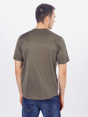 THE NORTH FACE Regular fit Functioneel shirt 'Reaxion Amp Crew' in Groen