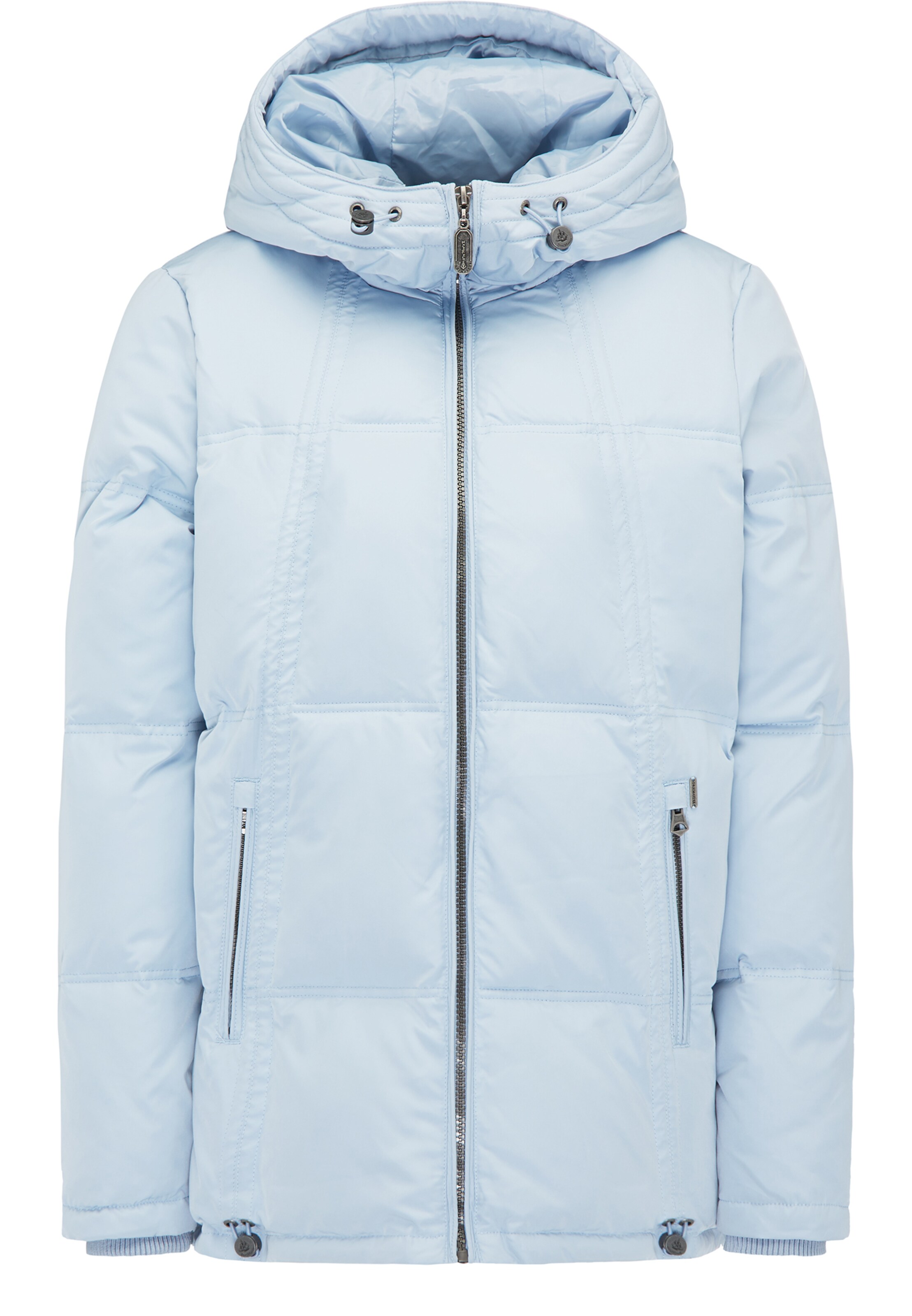 DREIMASTER - Winterjas in de kleur Lichtblauw
