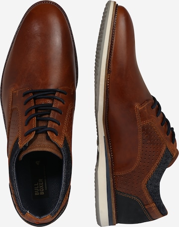 BULLBOXER Athletic Lace-Up Shoes in Brown