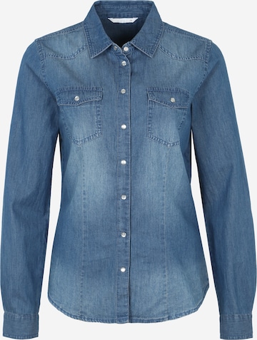 ONLY Blouse in Blauw: voorkant