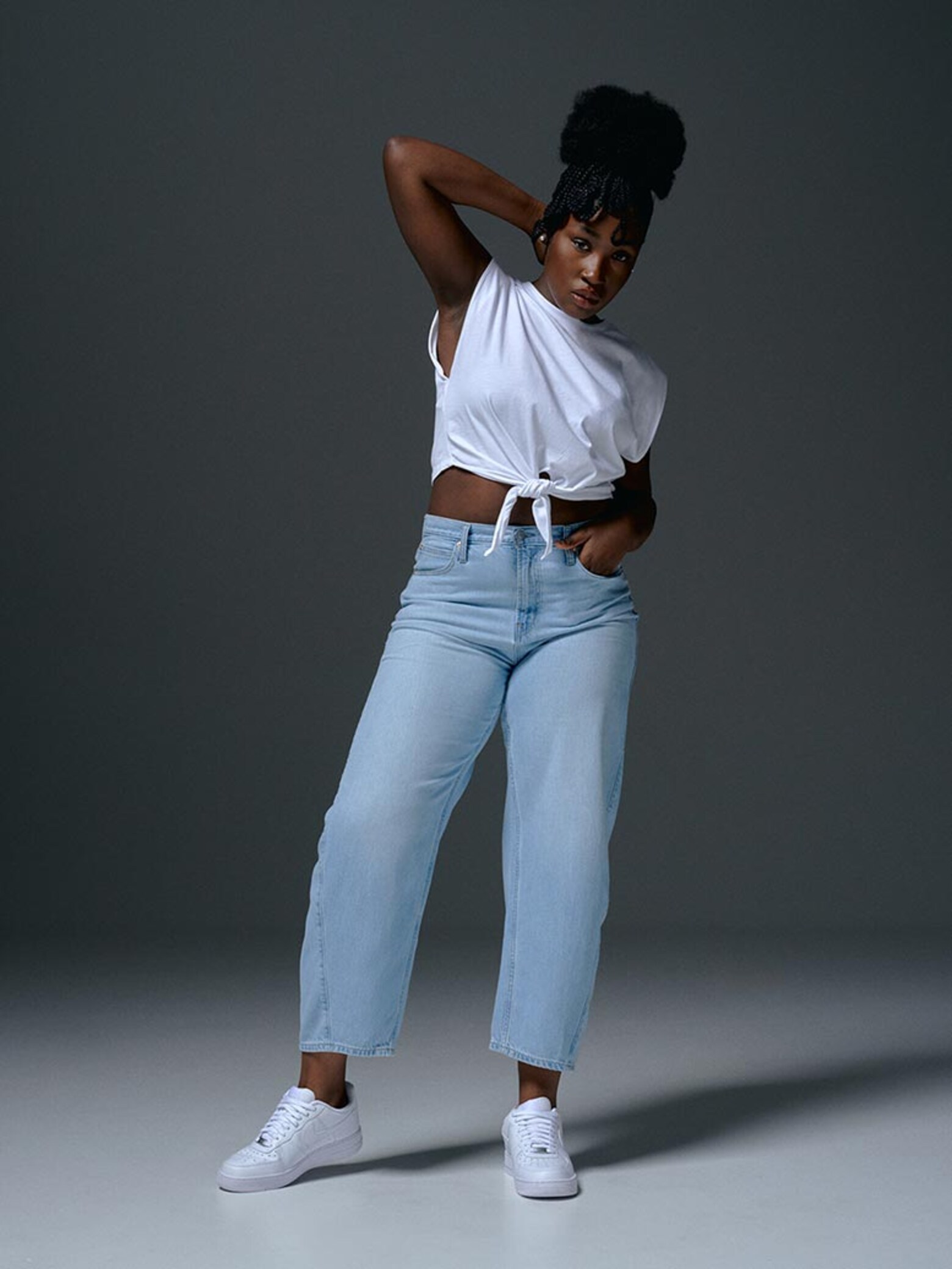 For lovers of sculptural design The Barrel Jeans