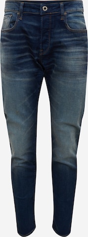Jeans de la G-Star RAW pe albastru: față