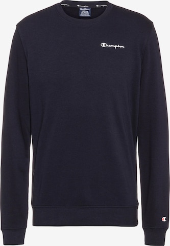 Champion Authentic Athletic Apparel Sweatshirt in Blau: predná strana