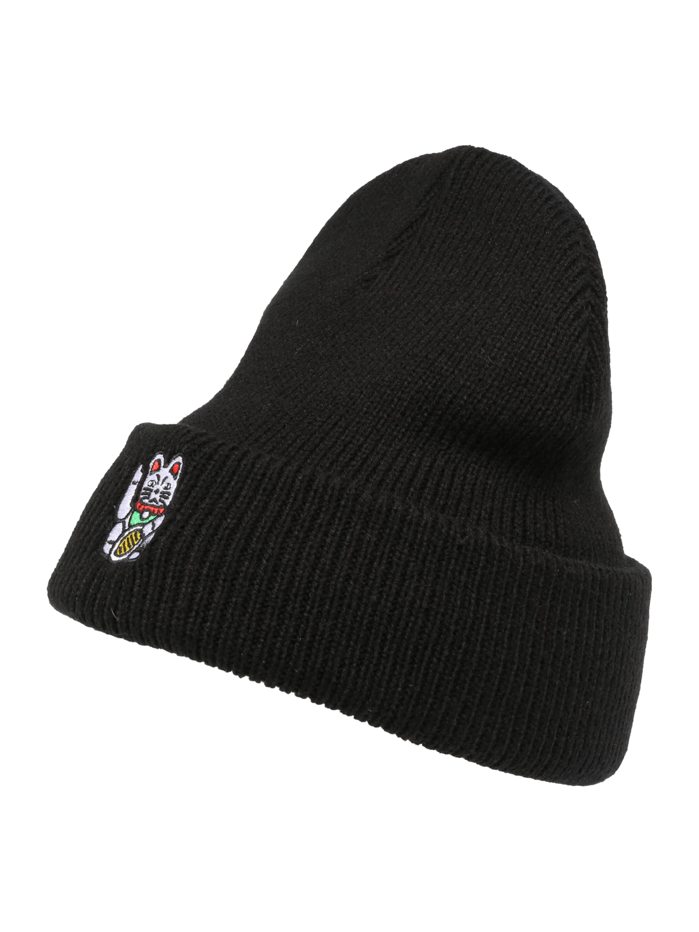 Iriedaily Čiapky 'Bye Bye Cat' - Čierna: predná strana