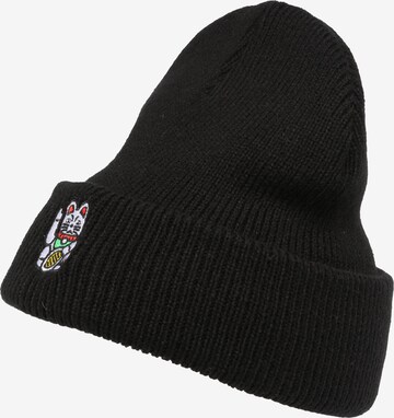 Iriedaily 'Bye Bye Cat' Beanie in Schwarz