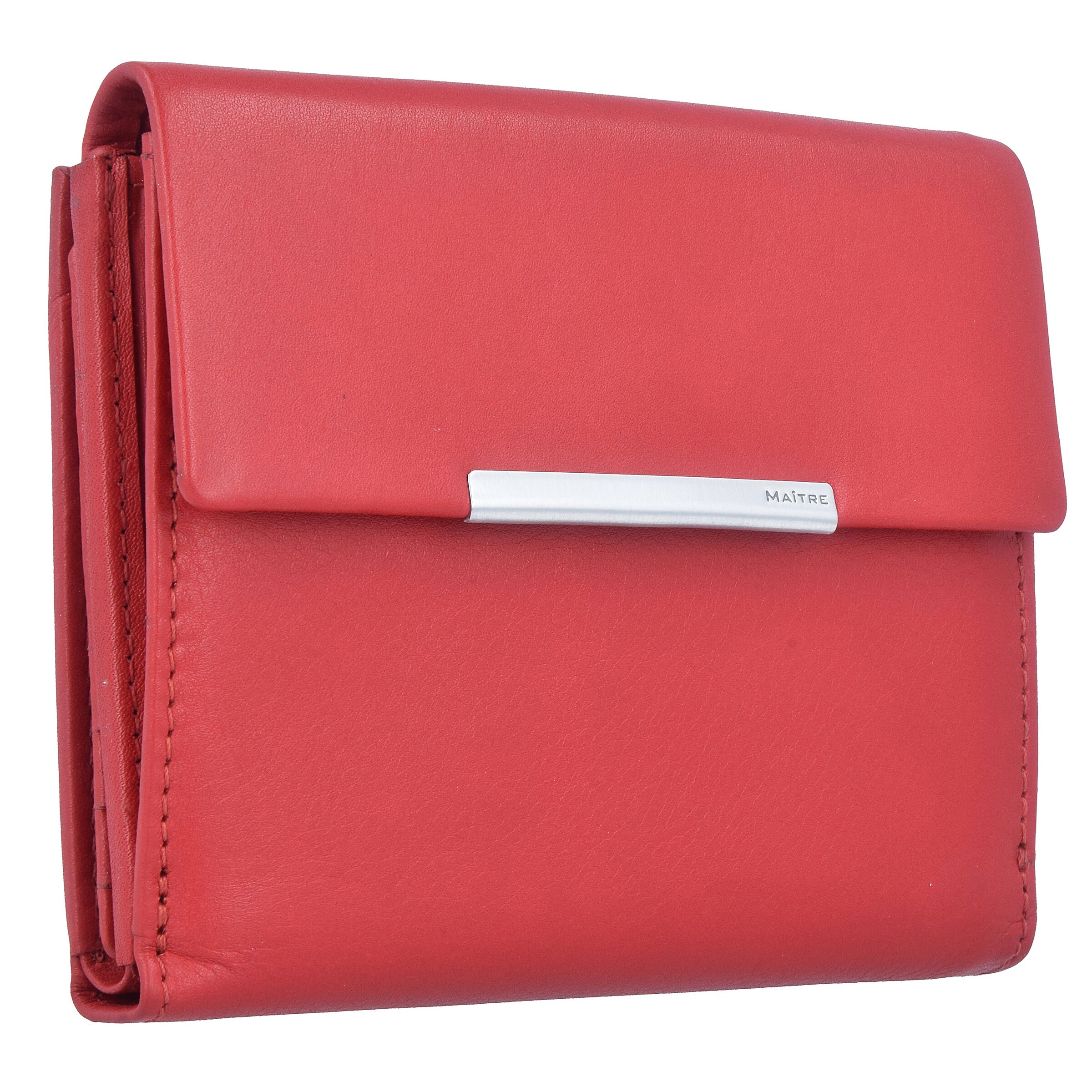 Maître Portemonnaie 'Belg Dartrud' in Rot