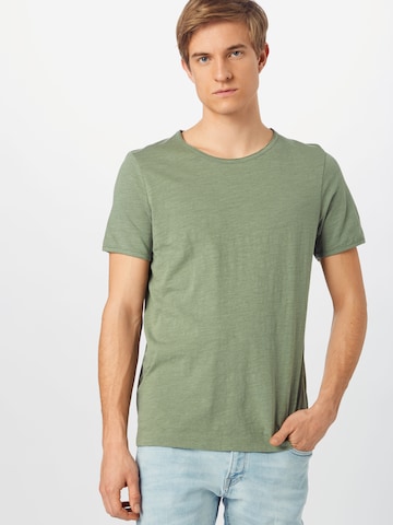 SELECTED HOMME - Camisa 'Morgan' em verde: frente