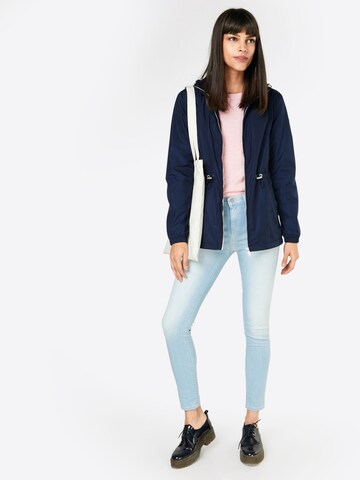 Tommy Jeans Jacke 'ESSENTIAL' in Blau