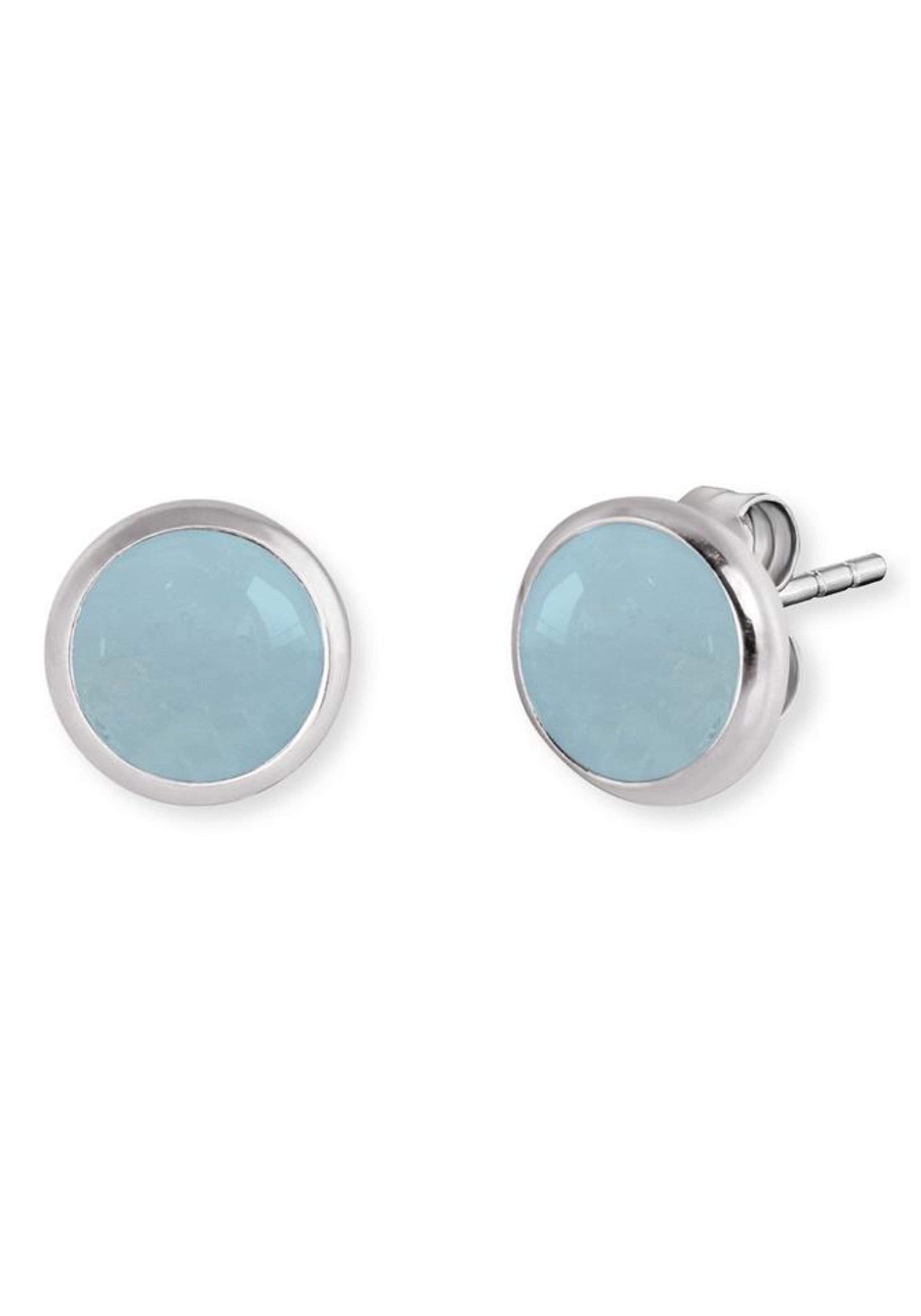 Engelsrufer Ohrstecker in Silber: Vorderseite