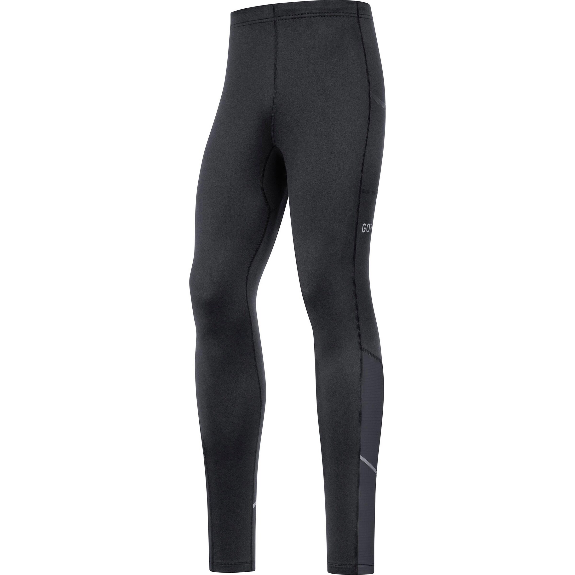 GORE WEAR Slimfit Sporthose 'R3 Thermo' in Schwarz: Vorderseite