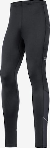 GORE WEAR Workout Pants 'R3 Thermo' in Black: front