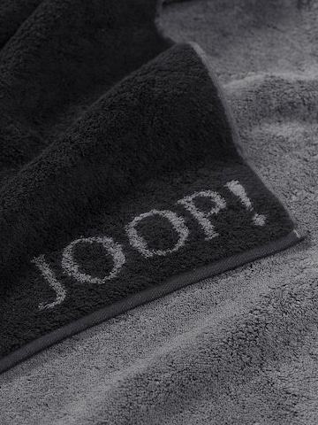 JOOP! Shower towel 'Doubleface' in Grey