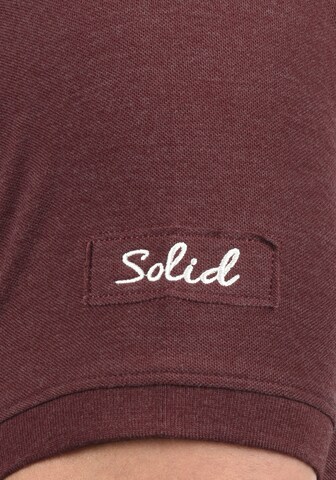 !Solid Poloshirt in Rot