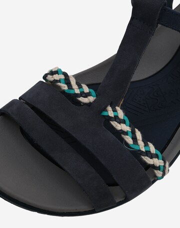 CLARKS Sandalen met riem 'Tealite Grace' in Blauw