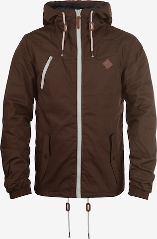 !Solid Between-Season Jacket 'Tilden' in Brown: front