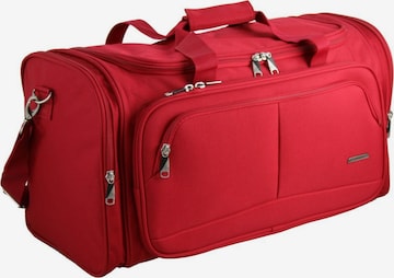 D&N Travel Bag in Red: front