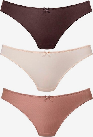 PETITE FLEUR Thong in Mixed colors: front