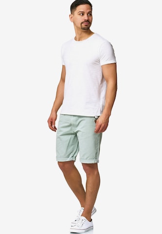 INDICODE JEANS Regular Shorts 'Cuba' in Blau