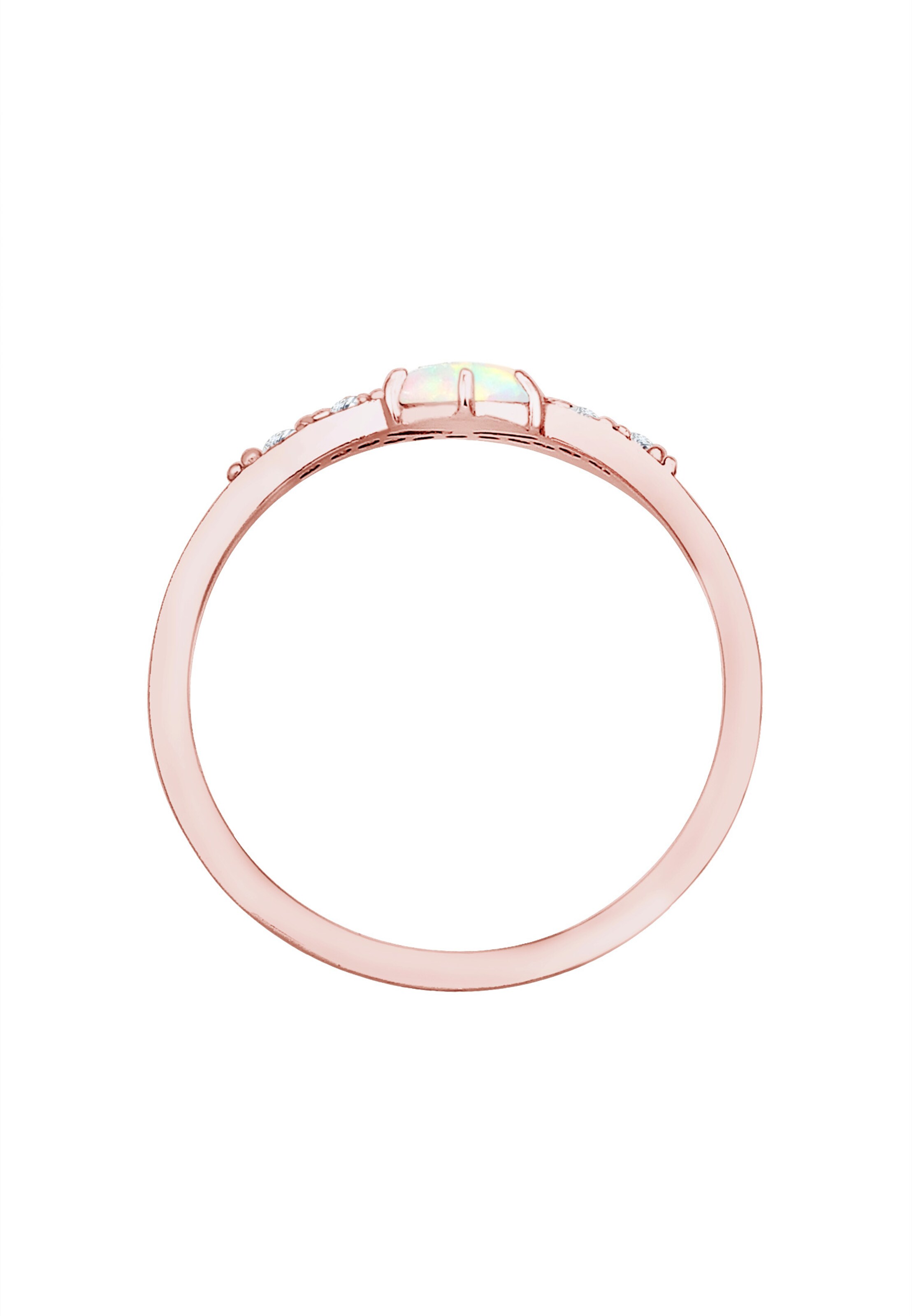 ELLI Ring 'Opal' in Gold