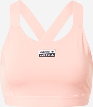 ADIDAS ORIGINALS Bustier Melltartó 'R.Y.V.' - rózsaszín: elől