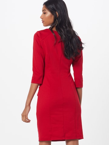 Kaffe - Vestido 'India' en rojo: atrás