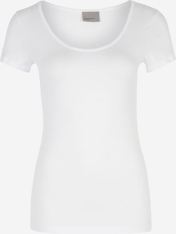 VERO MODA قميص بلون أبيض: الأمام