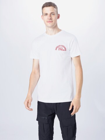 Mister Tee - Camisa 'Dream Kebab' em branco: frente