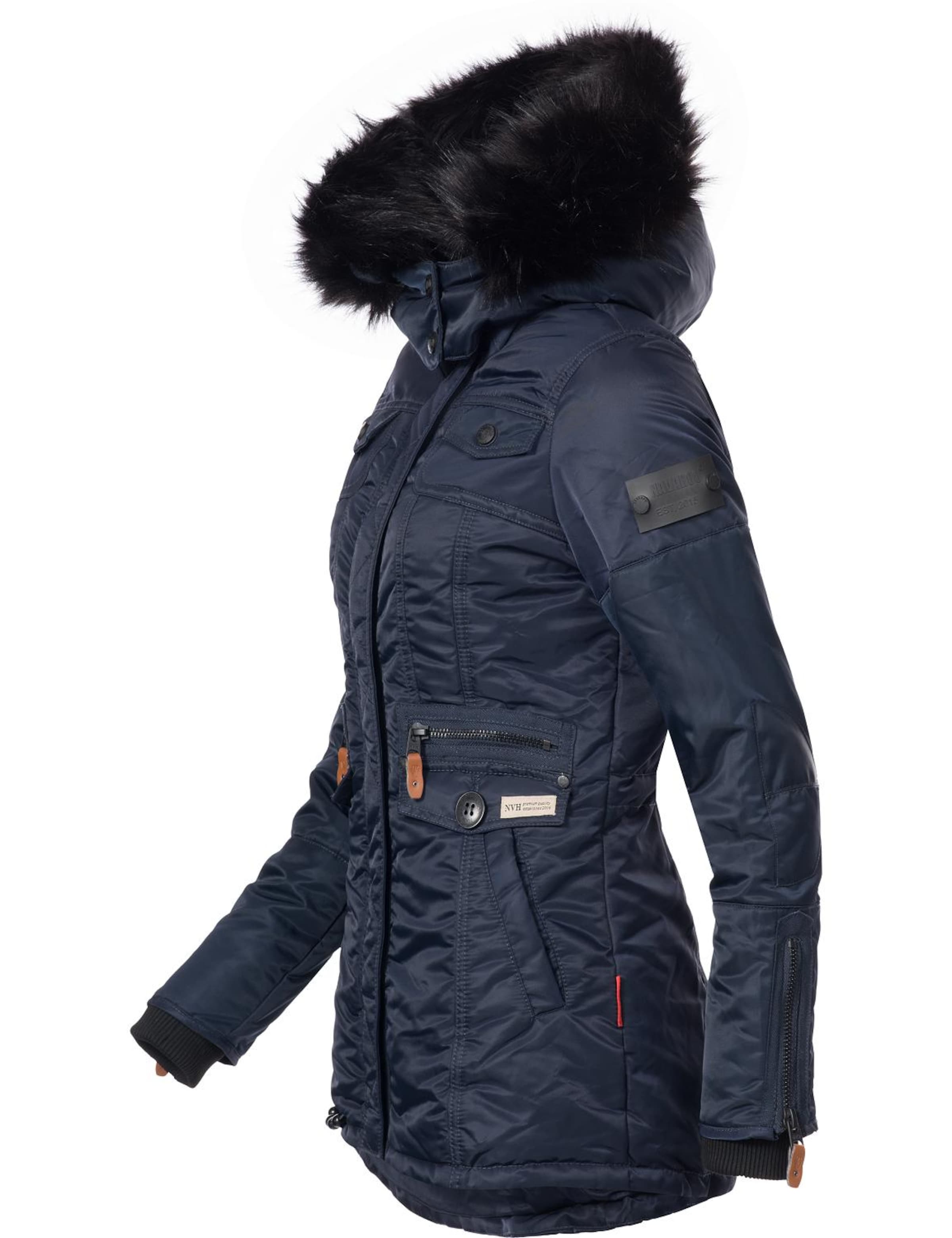 NAVAHOO Parka 'Schätzchen' in Blau