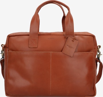 Burkely Document Bag 'River' in Brown: front