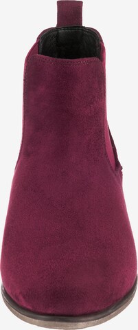 Rieker Chelsea Boot in Rot